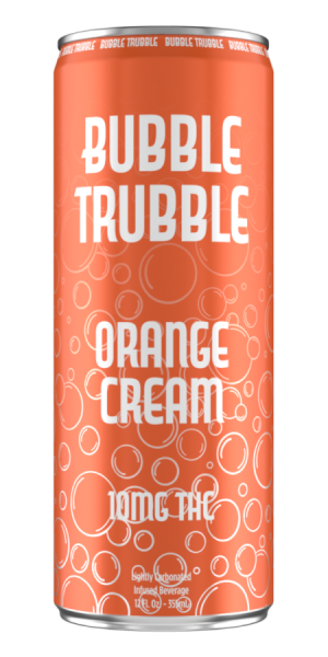 Bubble Trouble Orange & Cream 10mg THC - 4pack
