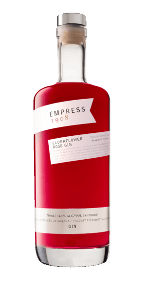 Empress 1908 Elderflower Rose Gin
