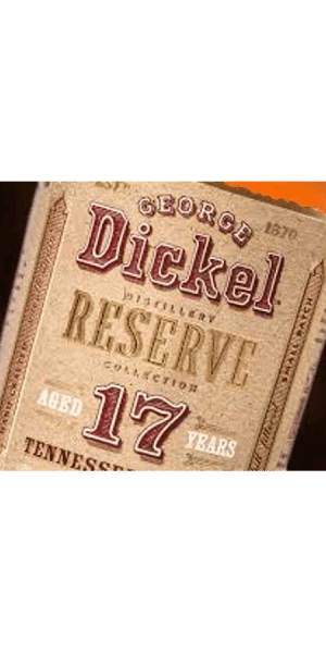 George Dickel 17 Year Rare Tennessee Whiskey 750ML