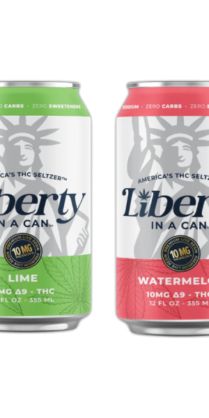 Liberty Lime & Watermelon THC Seltzer