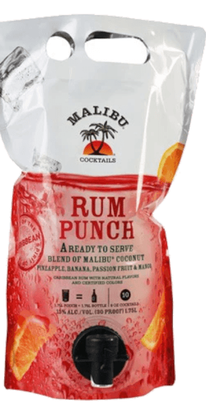 Malibu Liter Rtd in Rumpunch