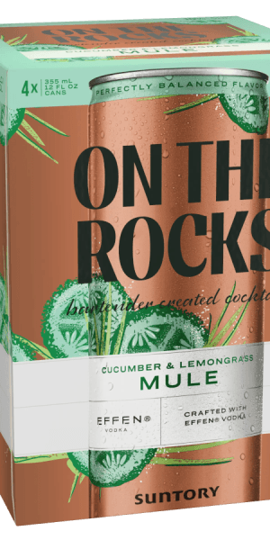 On the Rocks Cucumber Lemon Mule 4PK