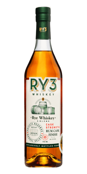 RY3 Rum Cask Finish Cask Strength 750ML