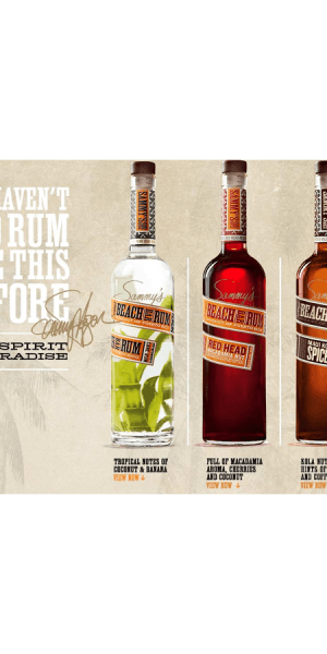 Sammy Hagars Beach Bar Room Rum