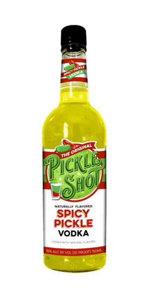 Spicy and Regular Pickle Vodka