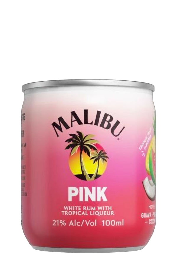 Malibu Pink Cans 100ml