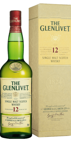 Glenlevit Scotch 12 Year 750ML