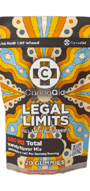 Canna Aid Legal Limits 25MG 20PK Gummies
