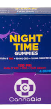 Canna Aid Night Time Gummies 30MG 4PK