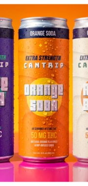 Cantrip Grape Soda and Rootbeer 30mg cans