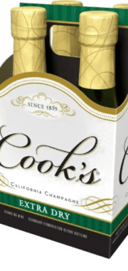 Cooks Extra Dry 187ml 4pk