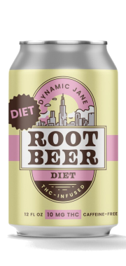 Dynamic Jane Diet Rootbeer 10mg THC - 4Pack