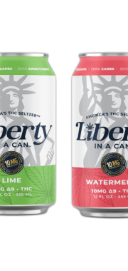 Liberty Lime & Watermelon THC Seltzer