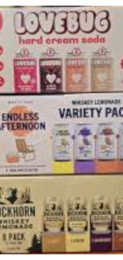 Lovebug Hard Cream Soda Variety 8pk