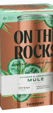 On the Rocks Cucumber Lemon Mule 4PK
